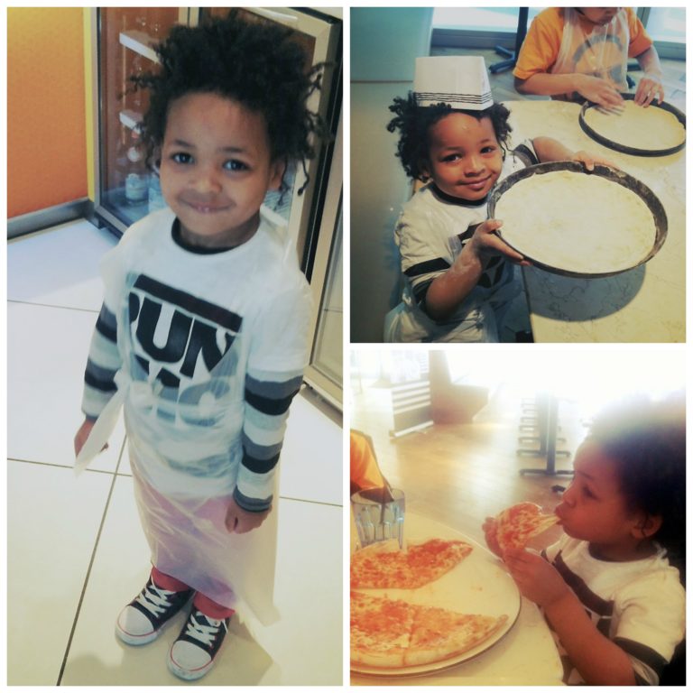 Pizza Express Children's Pizza Making Party and Kids Menu